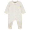 Dors-bien imprimé cœurs à col claudine pour bébé fille