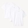 Lot de 3 t-shirts manches courtes unis garçon