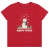 T-shirt manches courtes print Joyeux Noël pour bébé garçon