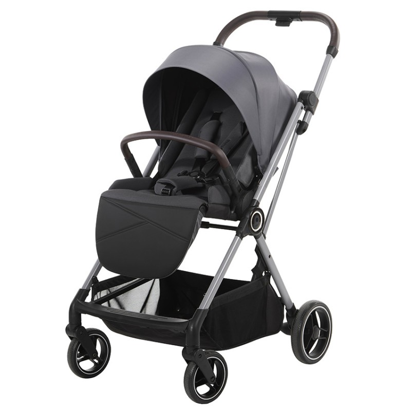 Poussette compacte Flora noir