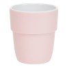 Gobelet en mélamine motif cœurs rose