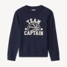 Pull en tricot printé garçon
