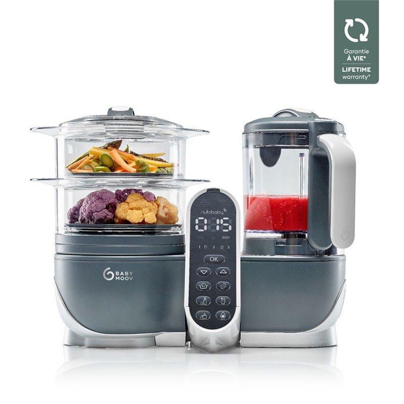 Robot multifonctions 6-en-1 Nutribaby+ - Loft Grey