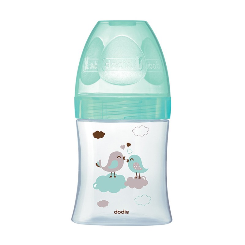 Biberon anti-colique en verre Initiation+ 150ml 0-6 mois - V