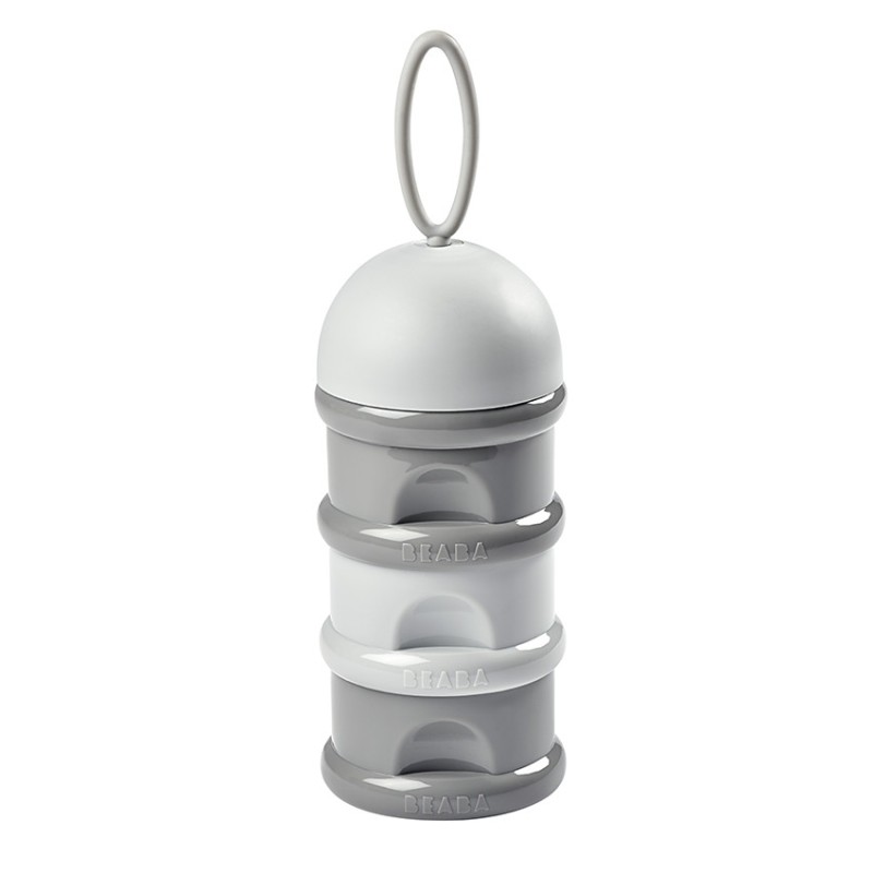 Boîte doseuse pour lait empilable Gris