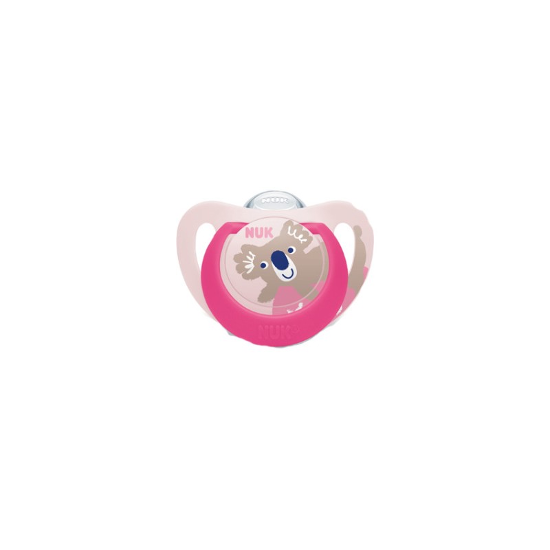 Lot de 2 sucettes en silicone Starlight 6-18M