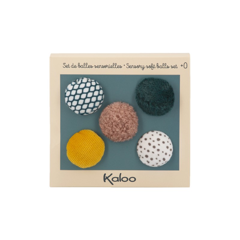 Set de 5 balles sensorielles stimuli