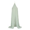 Ciel de lit en gaze de coton Vert