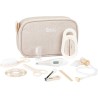 Trousse de toilette bébé avec 9 accessoires sand