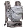 Porte bébé 2-en-1 HoodieCarrier 2 Gris Athlétique