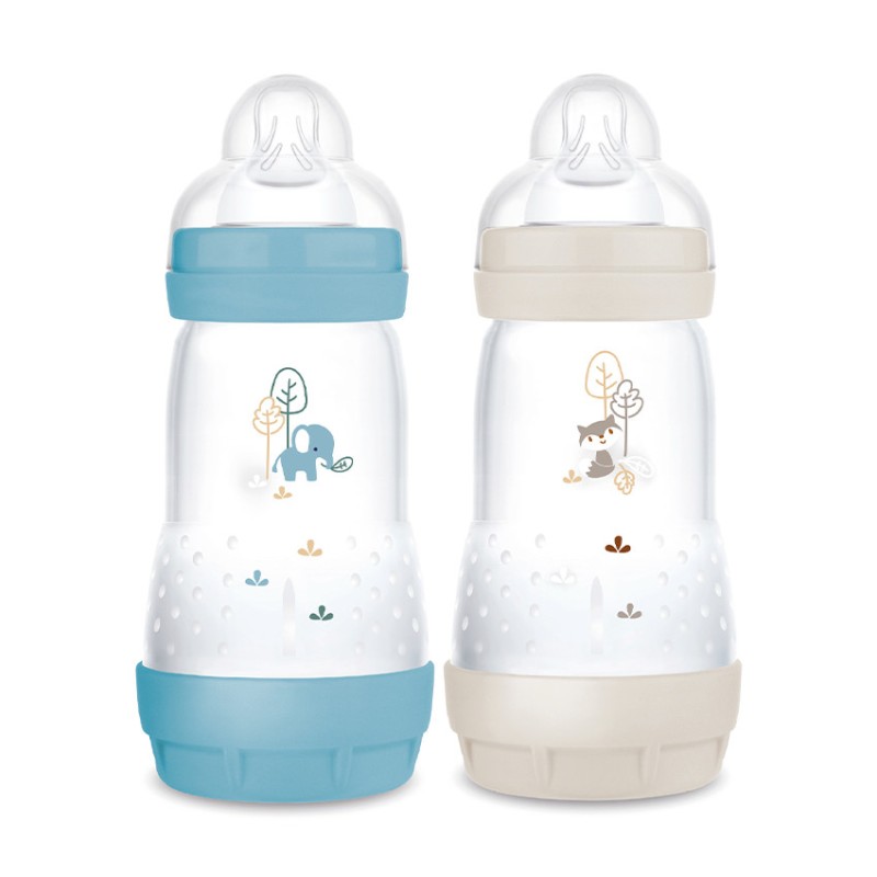 Lot de 2 biberon Easy Start anti-colique 260 ml océan/sable