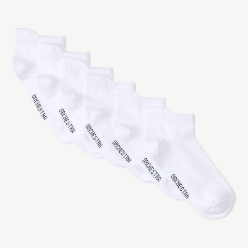 Lot de 6 paires de chaussettes unies garçon