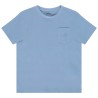 T-shirt manches courtes uni effet bandes texturées garçon