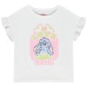 T-shirt manches courtes volantées Stitch Disney fille