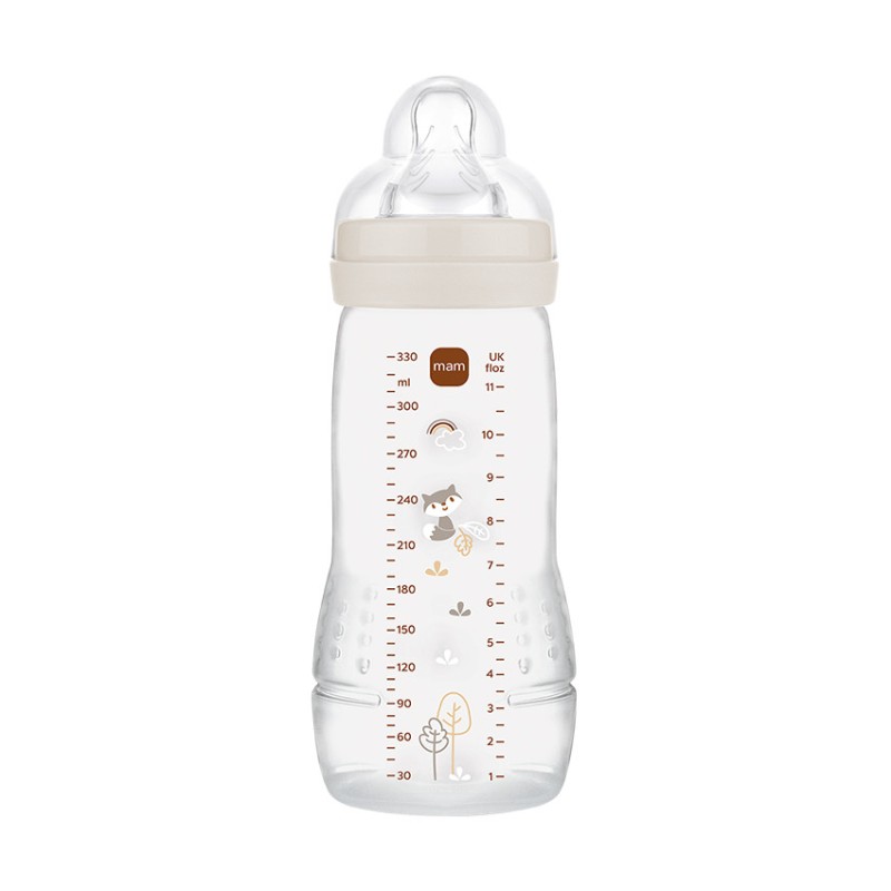 Biberon Easy Active débit rapide 330ml sable