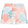 Short de bain imprimé coraux colorés garçon