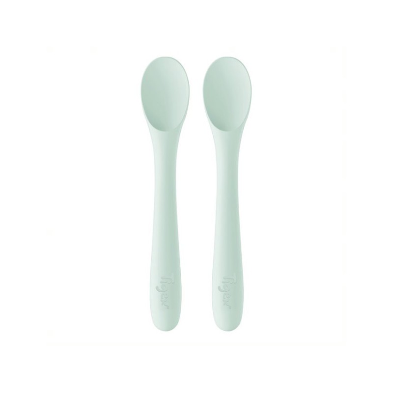 Lot de 2 cuillères en silicone 4M+