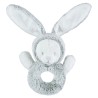 Hochet en sherpa forme lapin