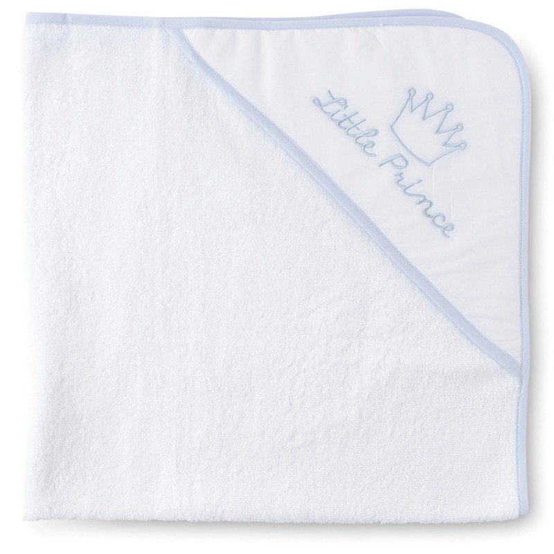 Cape de bain et gant de toilette little prince