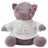 T-shirt d'habillage nounours "Tu vas être marraine"