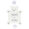 Bébé à bord Léon peluche à ventouses