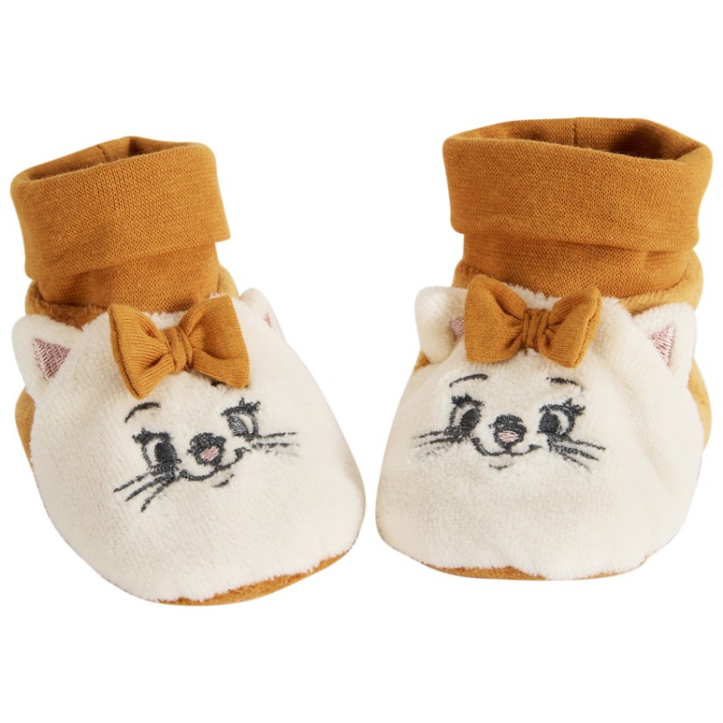 Chaussons en velours Marie Disney pour bébé fille
