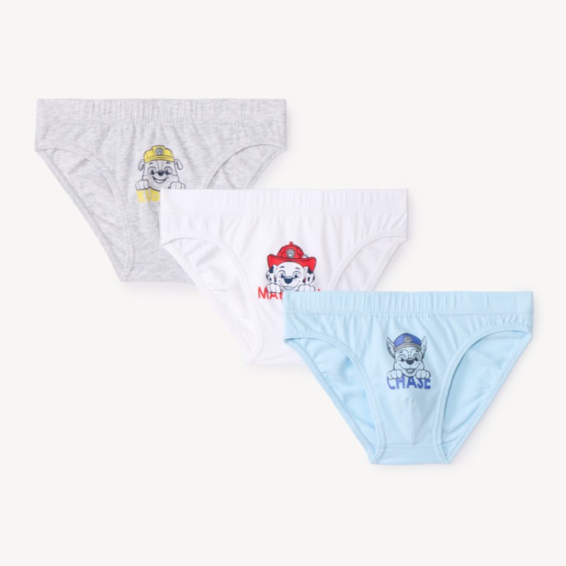 Lot de 3 slips printés Pat'Patrouille garçon