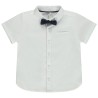 Chemise de cérémonie + nœud papillon pour bébé garçon