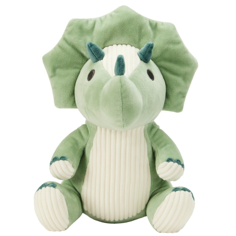 Peluche Carlos le tricératops 30 cm