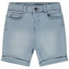 Bermuda effet jean délavé uni pour bébé garçon