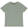 T-shirt manches courtes uni avec poche garçon