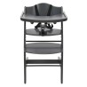 Chaise-haute évolutive Stepit anthracite