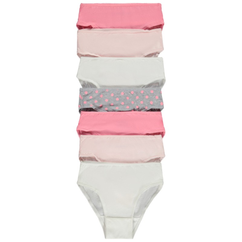 Lot de 7 culottes en jersey fille