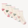 Lot de 5 paires de chaussettes festonnées fille