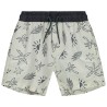 Short de bain en seersucker imprimé fantaisie pour garçon