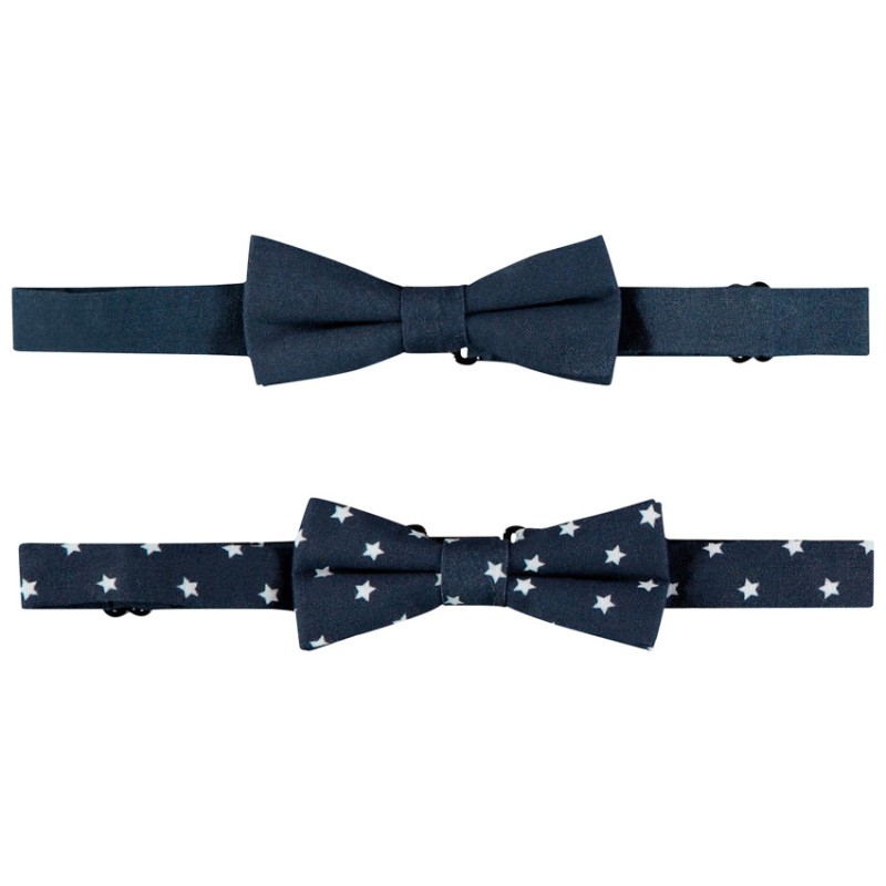 Lot de 2 noeuds papillon pour enfant garçon