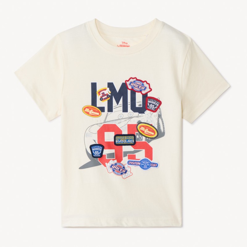 T-shirt manches courtes Cars Disney pour garçon