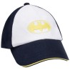 Casquette bicolore brodée Batman Warner pour bébé garçon