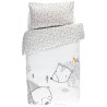 Parure de lit avec housse de couette et taie d'oreiller Nos 