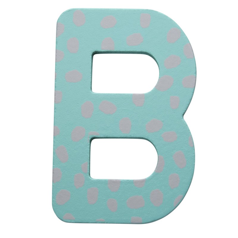 Lettre décorative en bois B