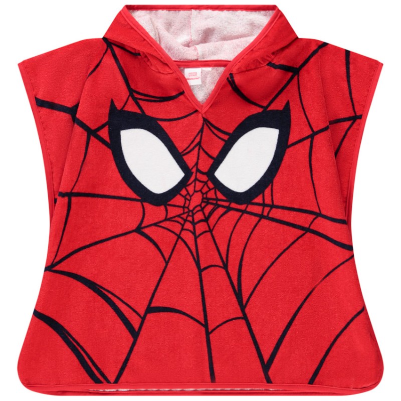 Cape de bain en éponge Spider-Man Marvel garçon