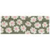 Bandeau large imprimé floral pour fille