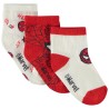 Lot de 3 paires de chaussettes courtes Spider Man pour bébé 