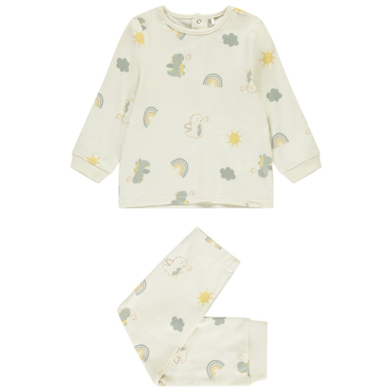 Set pyjama 2 pièces imprimé fantaisie pour bébé garçon avec 