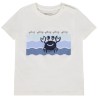 T-shirt manches courtes à flap 3D ludique pour bébé garçon