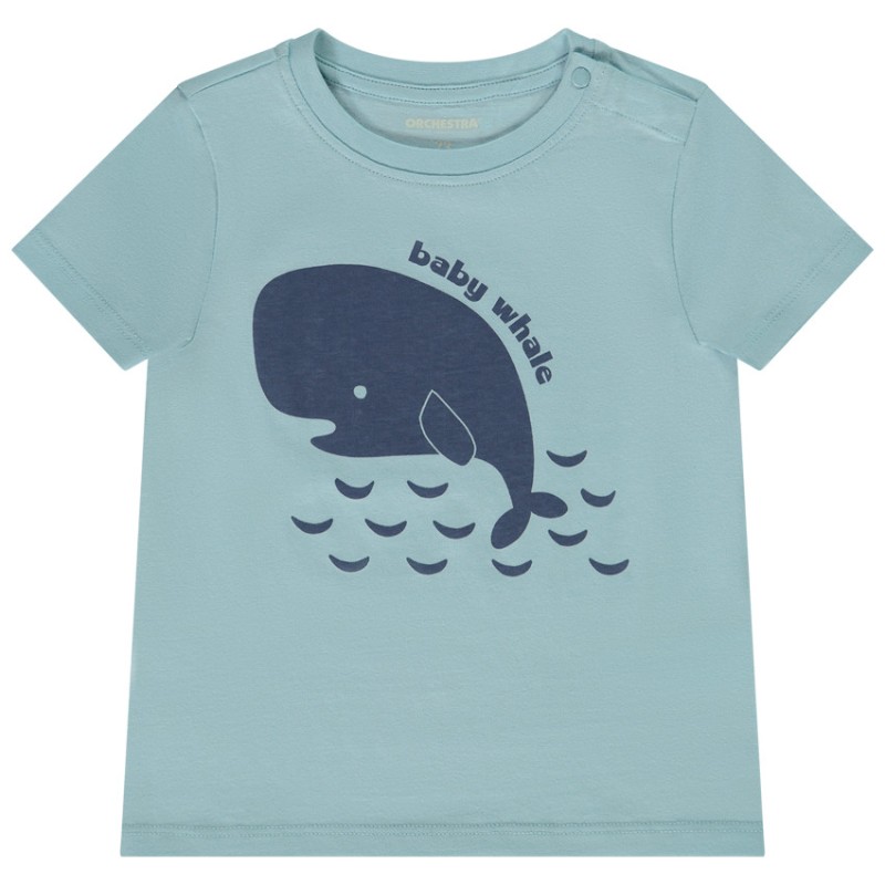 T-shirt manches courtes print fantaisie pour bébé garçon