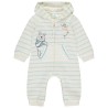 Combinaison longue rayée Winnie l'Ourson Disney pour bébé ga