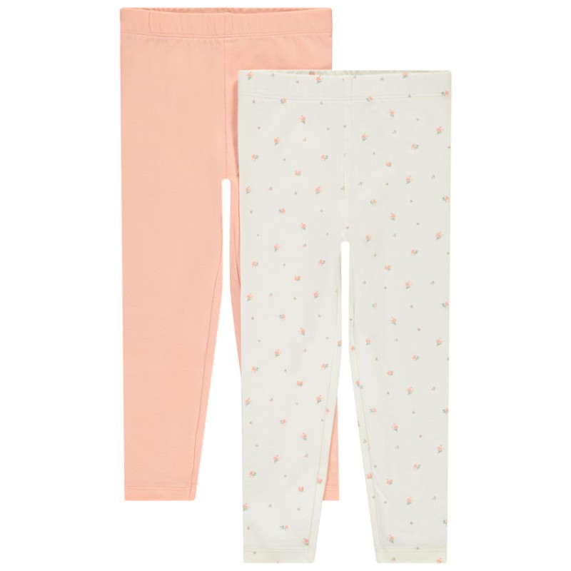 Lot de 2 caleçons longs fantaisie pour bébé fille