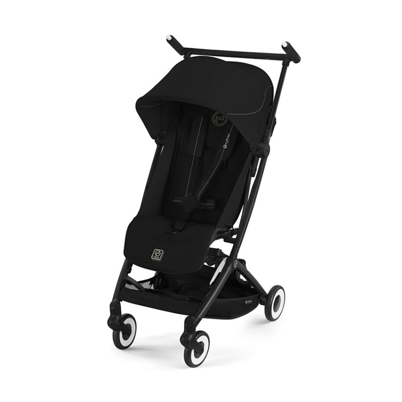 Poussette canne ultra-compacte Libelle black/magic black