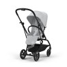 Poussette à siège rotatif Eezy S Twist+ 2 black/fog grey